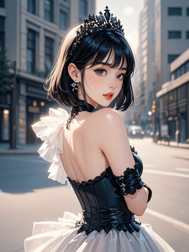 QUÝ PHI XUYÊN TỚI MUỐN TRANH HÀO QUANG CỦA TÔI