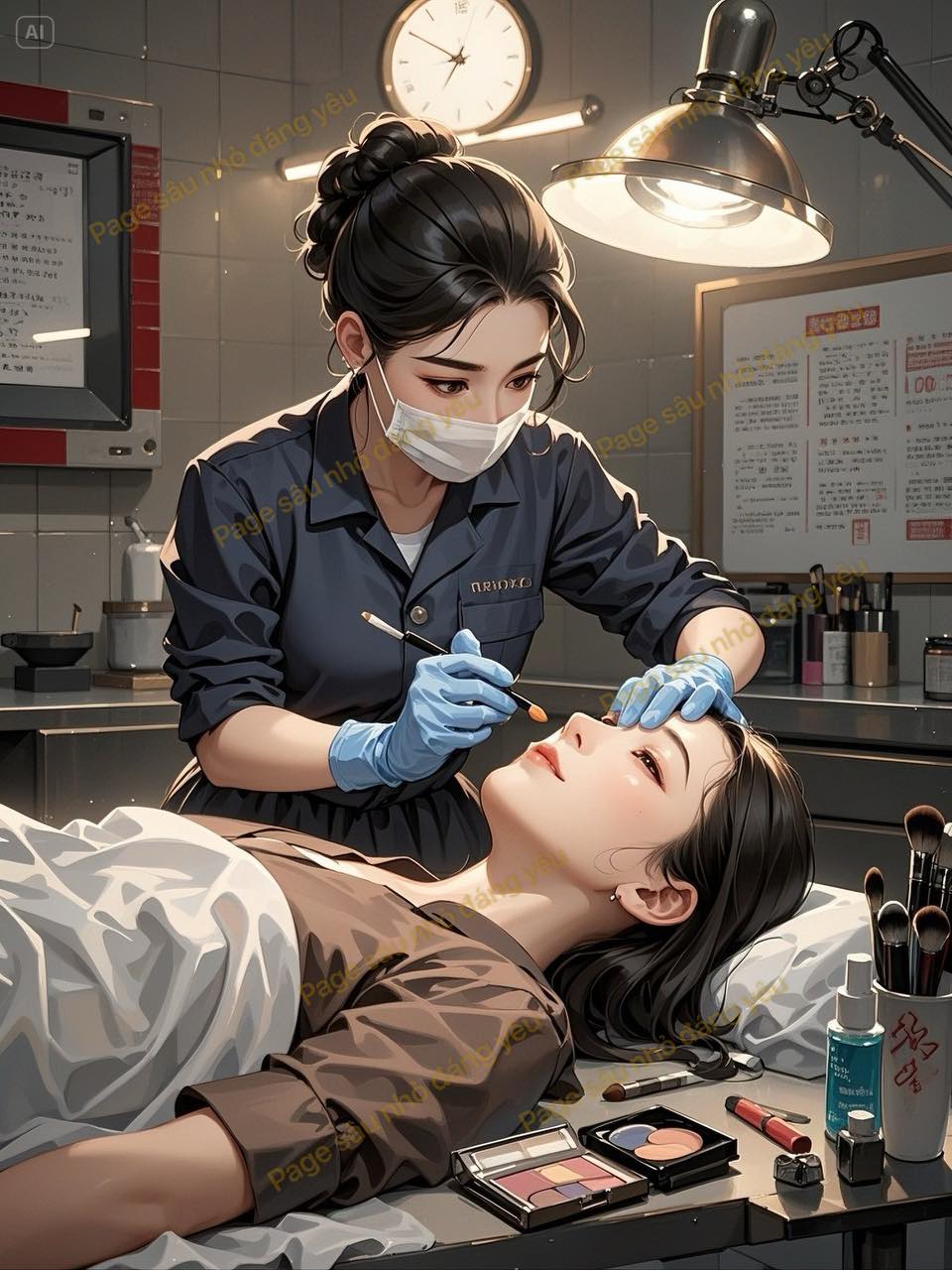 TRANG ĐIỂM CHO NGƯỜI CHẾT
