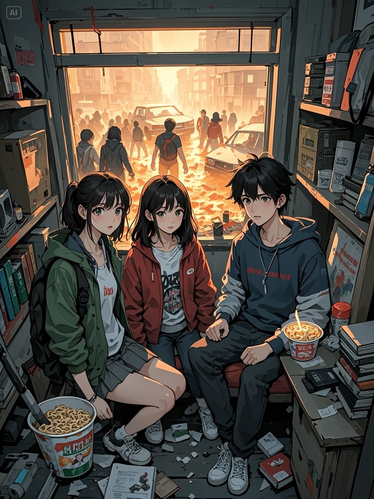 TÁI SINH TRƯỚC ĐẠI DỊCH ZOMBIE TÔI XÉ MẶT NẠ BẠN THÂN VÀ BẠN TRAI