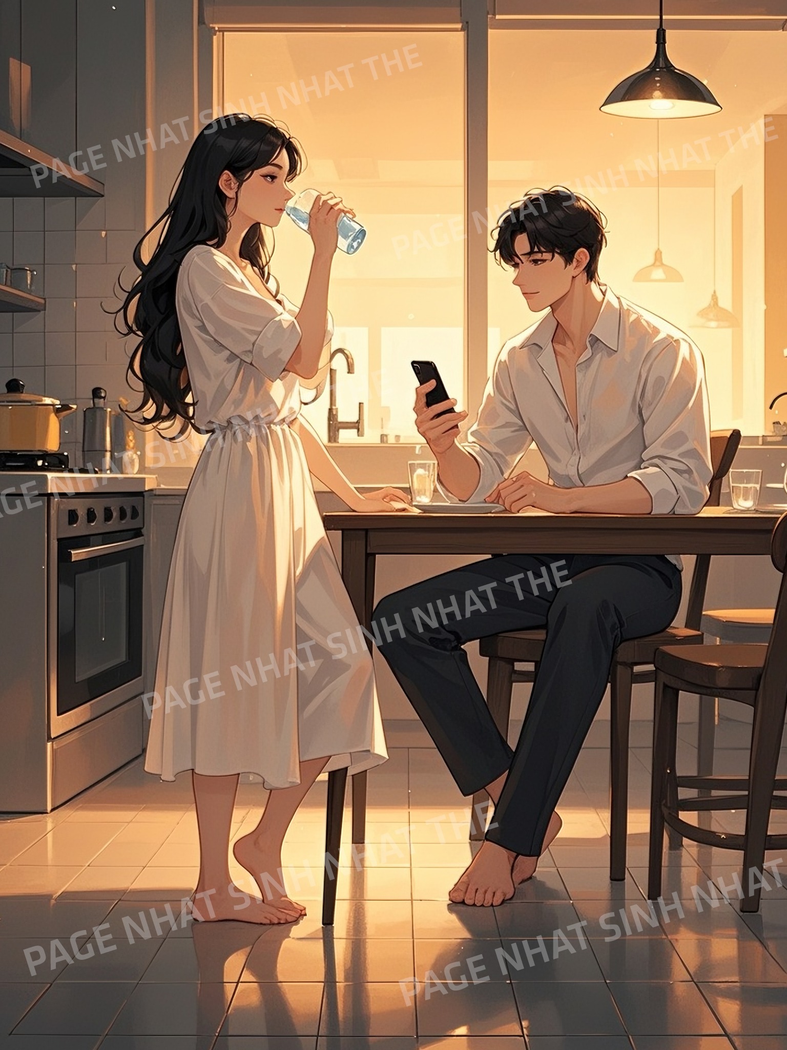 TÔI LÀ CON GÁI CỦA NGƯỜI GIÚP VIỆC CHO NHÀ ANH ẤY
