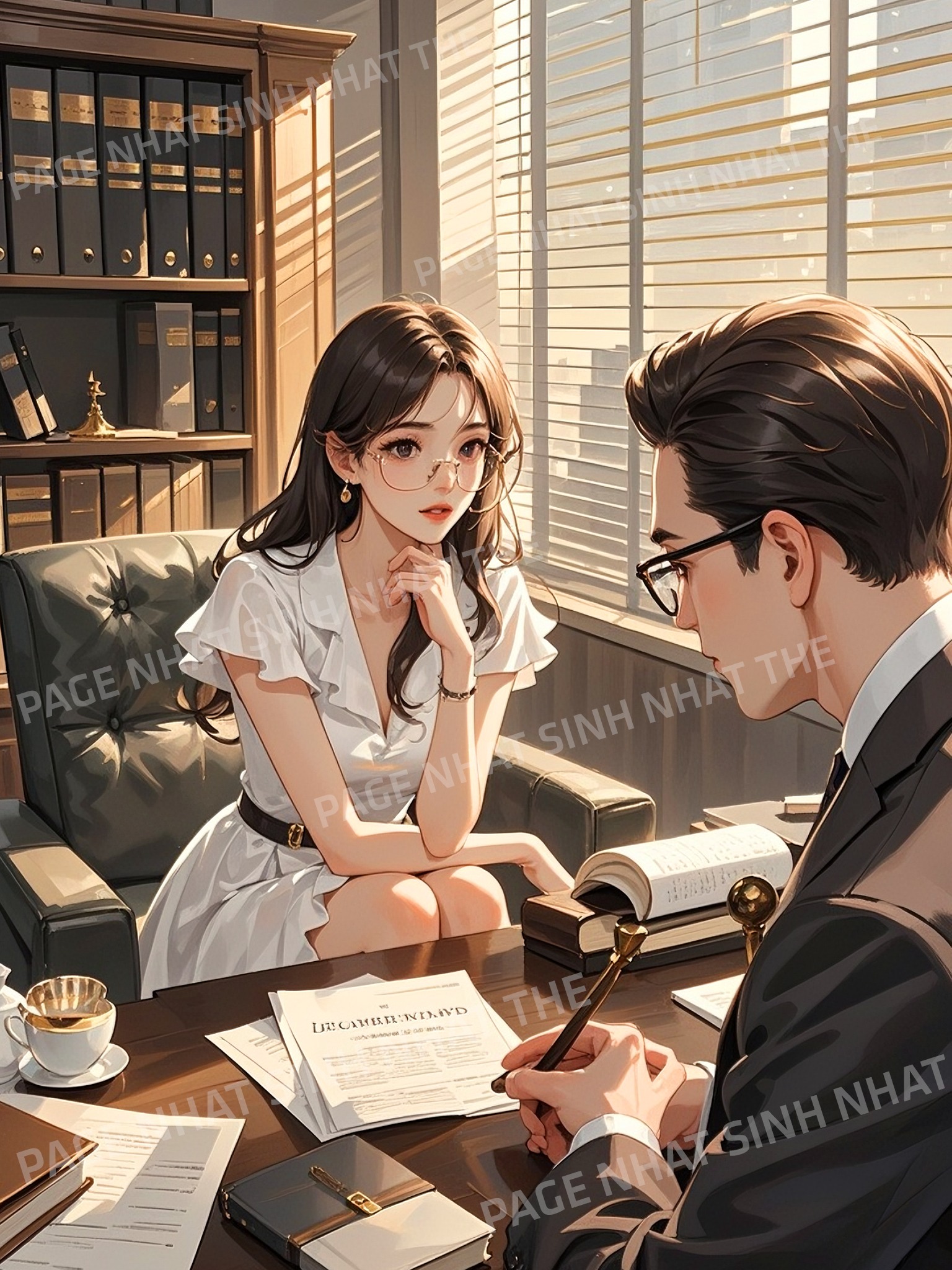 BẮT GẶP CHỒNG ĐANG ÔM BẠCH NGUYỆT QUANG Ở VĂN PHÒNG