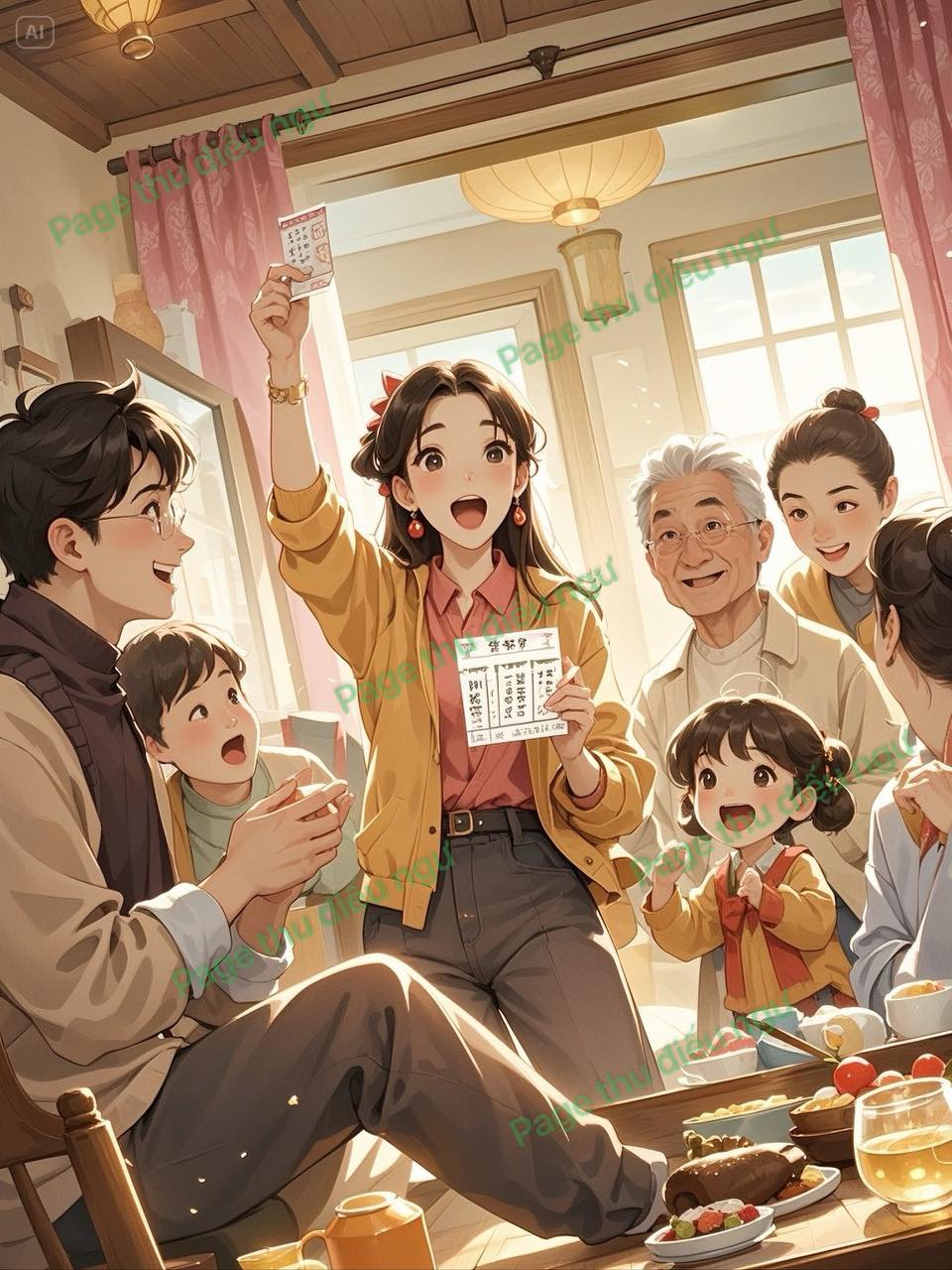 TẤM VÉ SỐ VÀ NHỮNG NGƯỜI CÙNG HUYẾT THỐNG