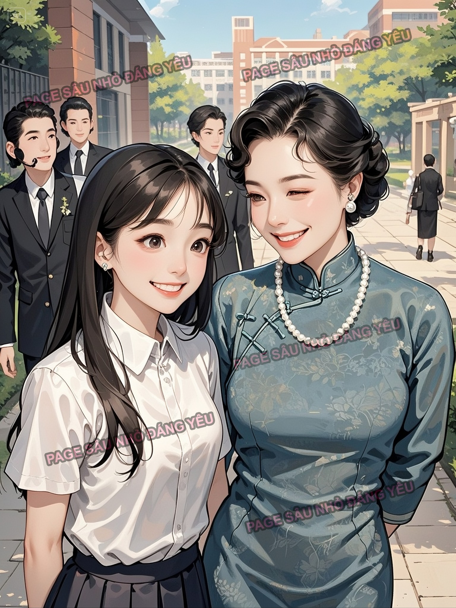 CÔ GÁI THỦ KHOA VÀ ĐẠI CA TRƯỜNG