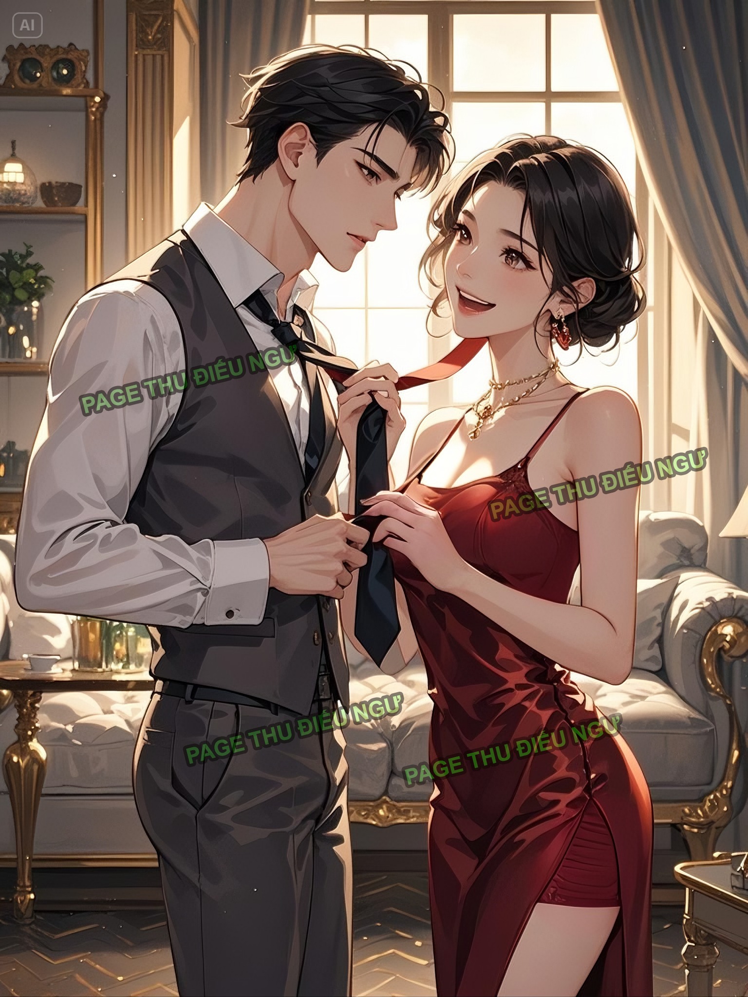 CHIẾC CÀ VẠT XANH VÀ BỨC ẢNH LÚC BA GIỜ SÁNG