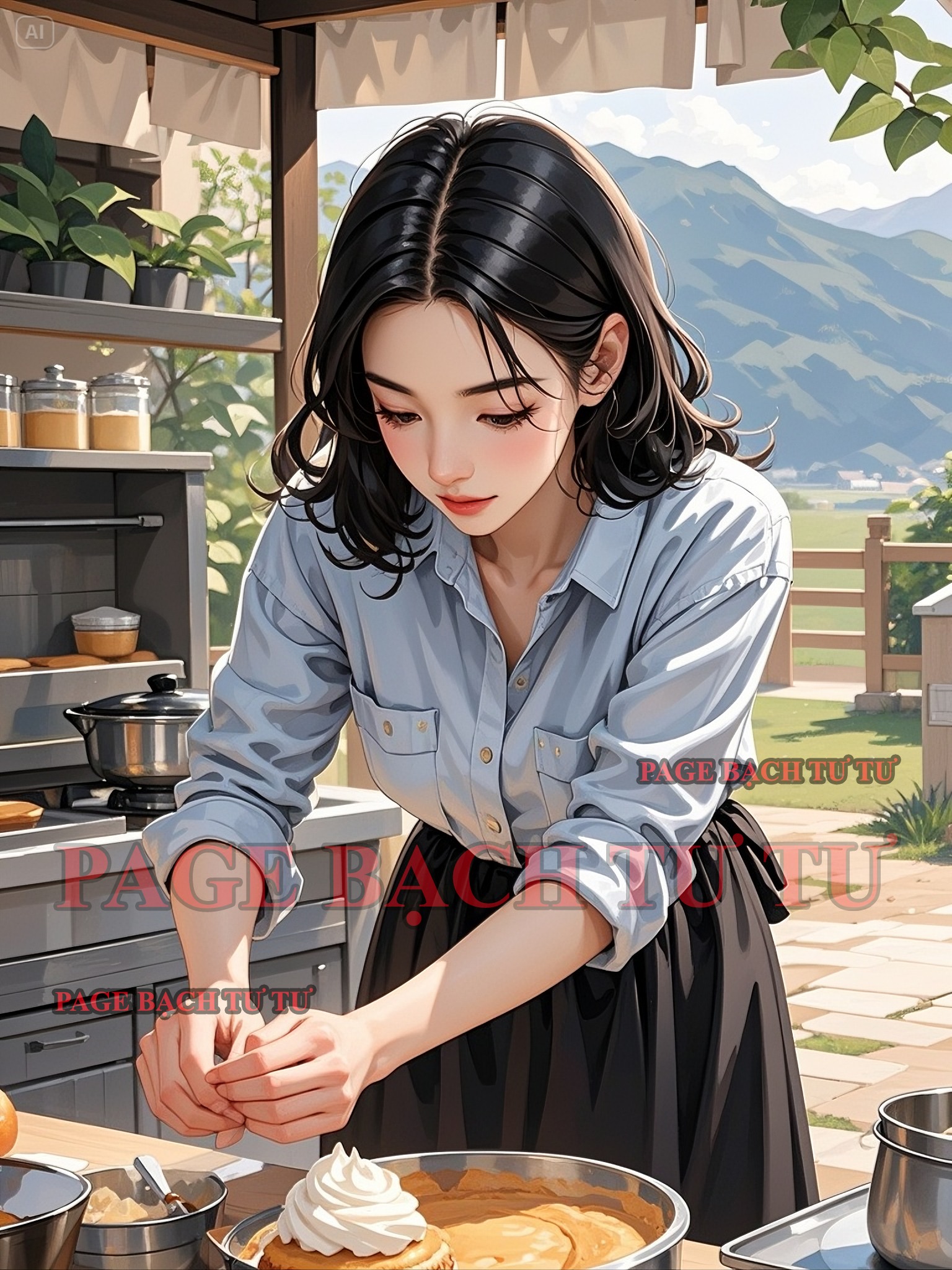 CÔ GÁI BÁN XÚC XÍCH VÀ TỔNG TÀI TRẠI HEO