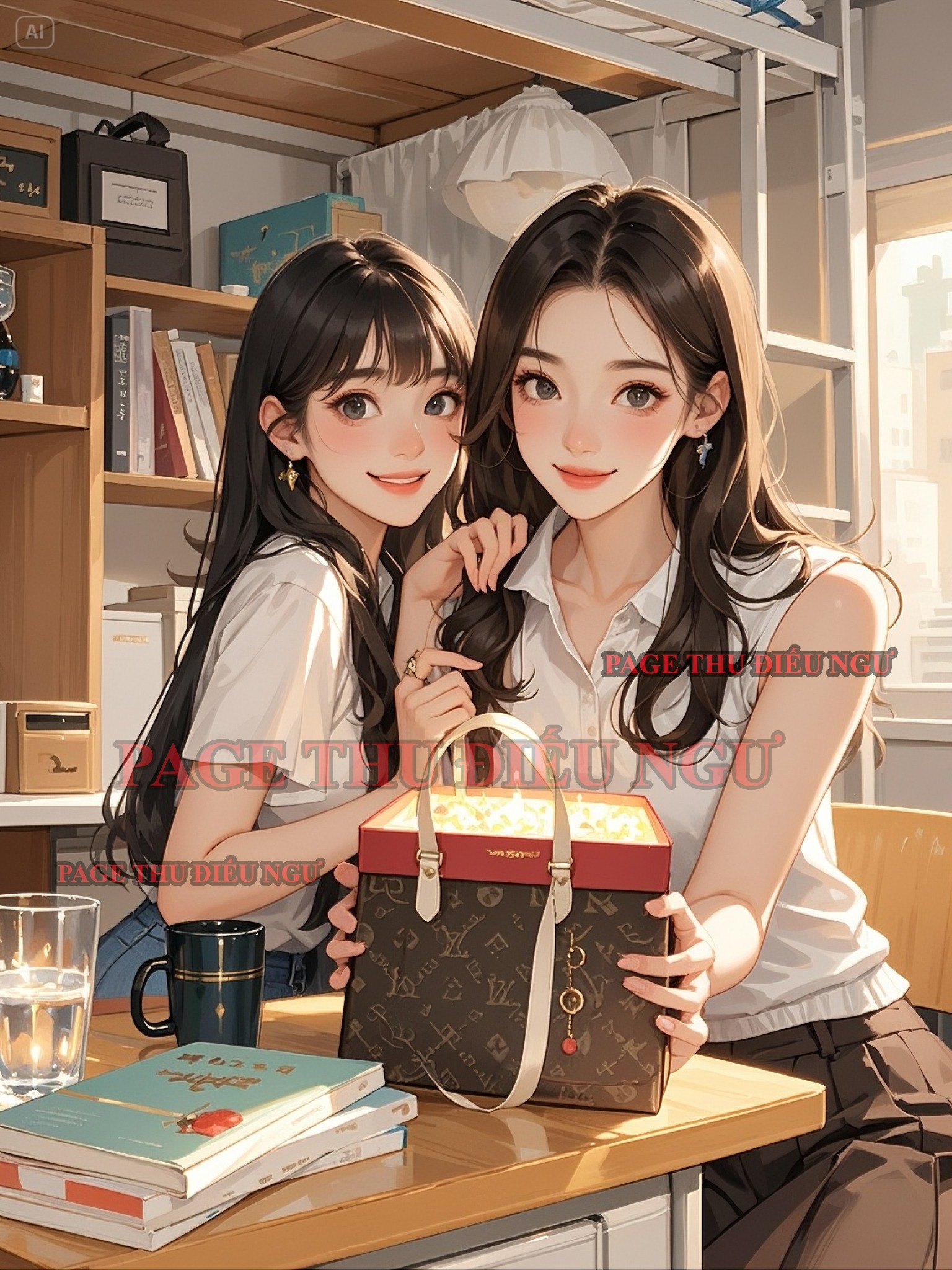 CÔ BẠN CÙNG PHÒNG RẮC RỐI