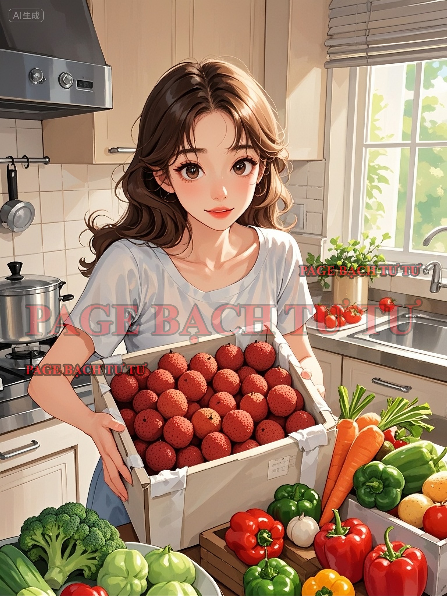 CHỈ VÌ MỘT QUẢ VẢI