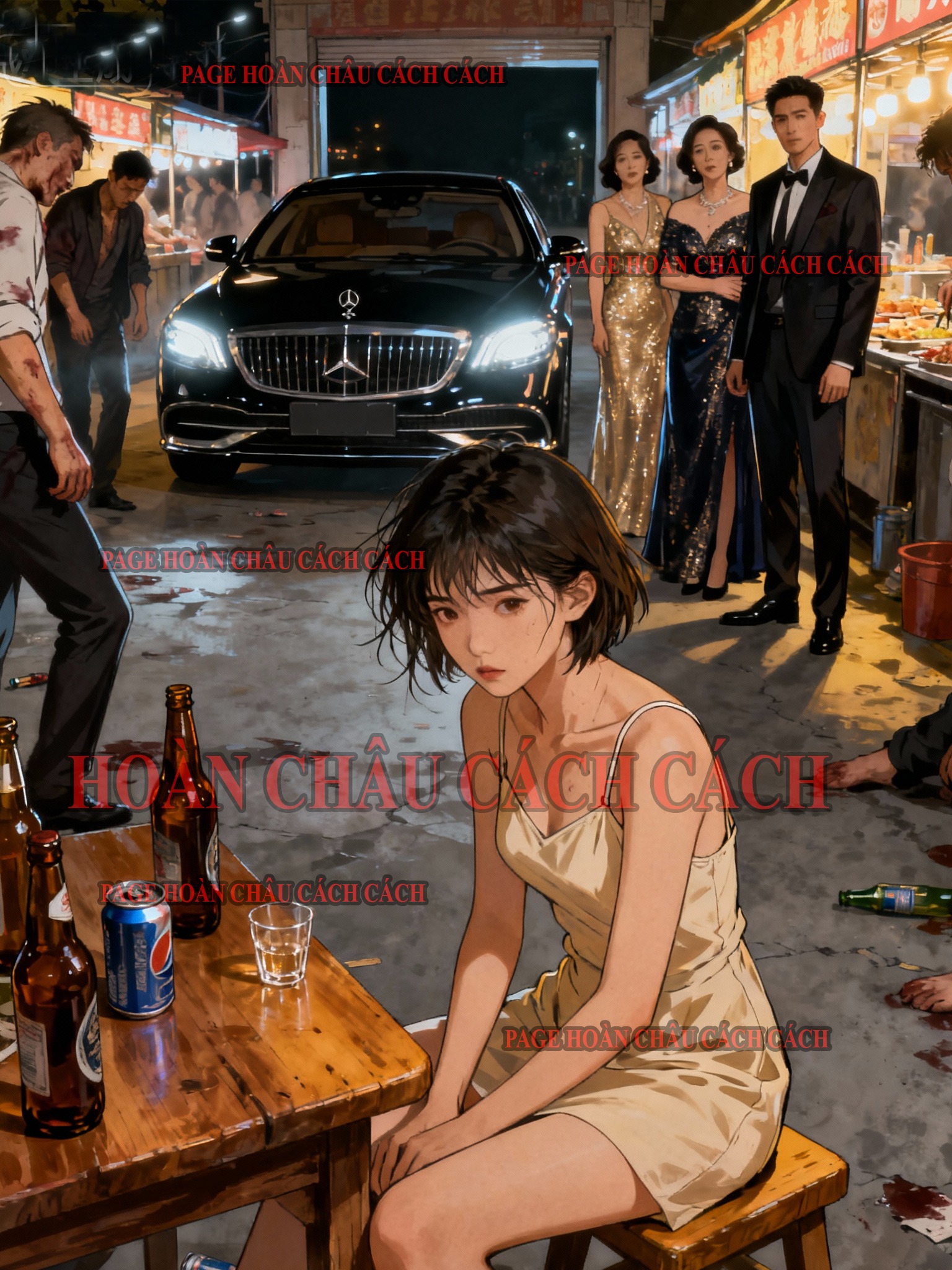 THIÊN KIM GIẢ TRONG CHỢ ĐÊM