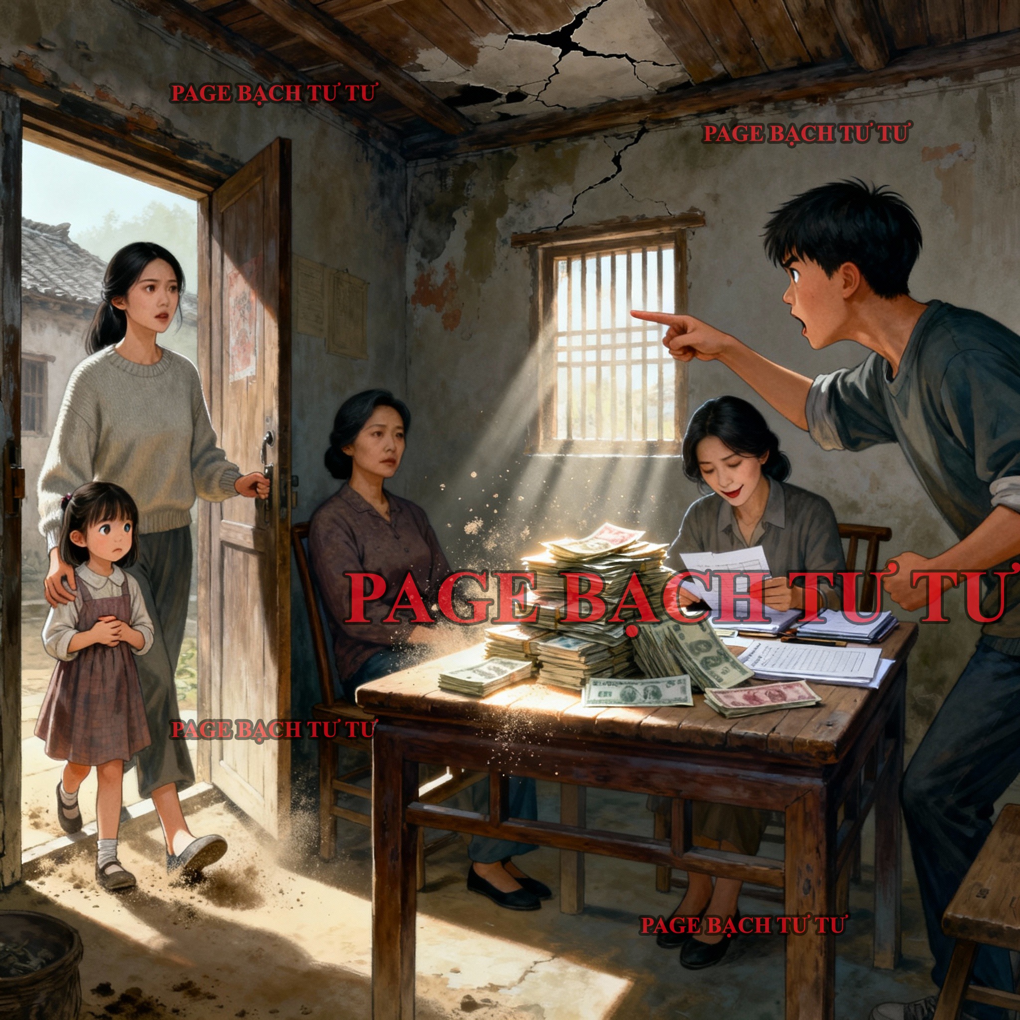 NHÀ CŨ GIẢI TỎA CHO CHÓ