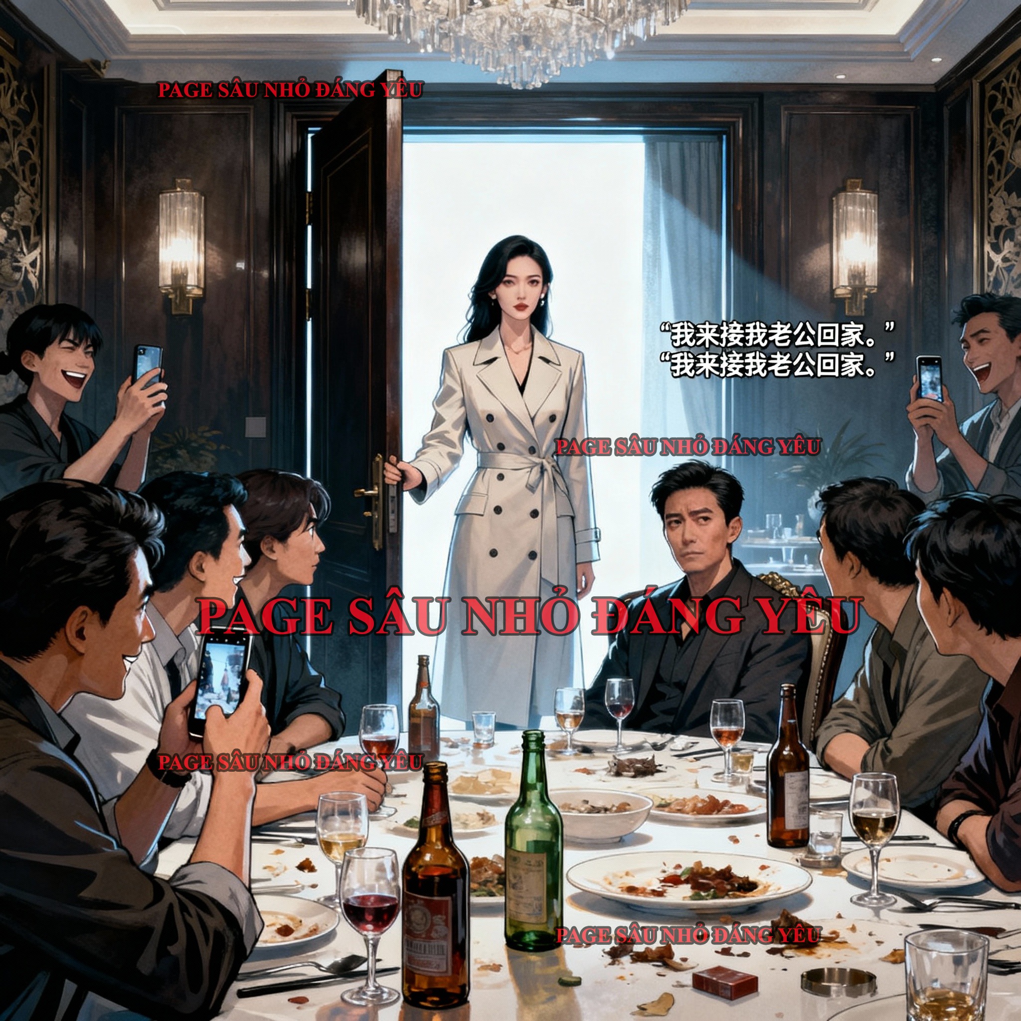 TÔI TỚI ĐÓN CHỒNG TÔI, KHÔNG PHẢI CHỒNG CŨ