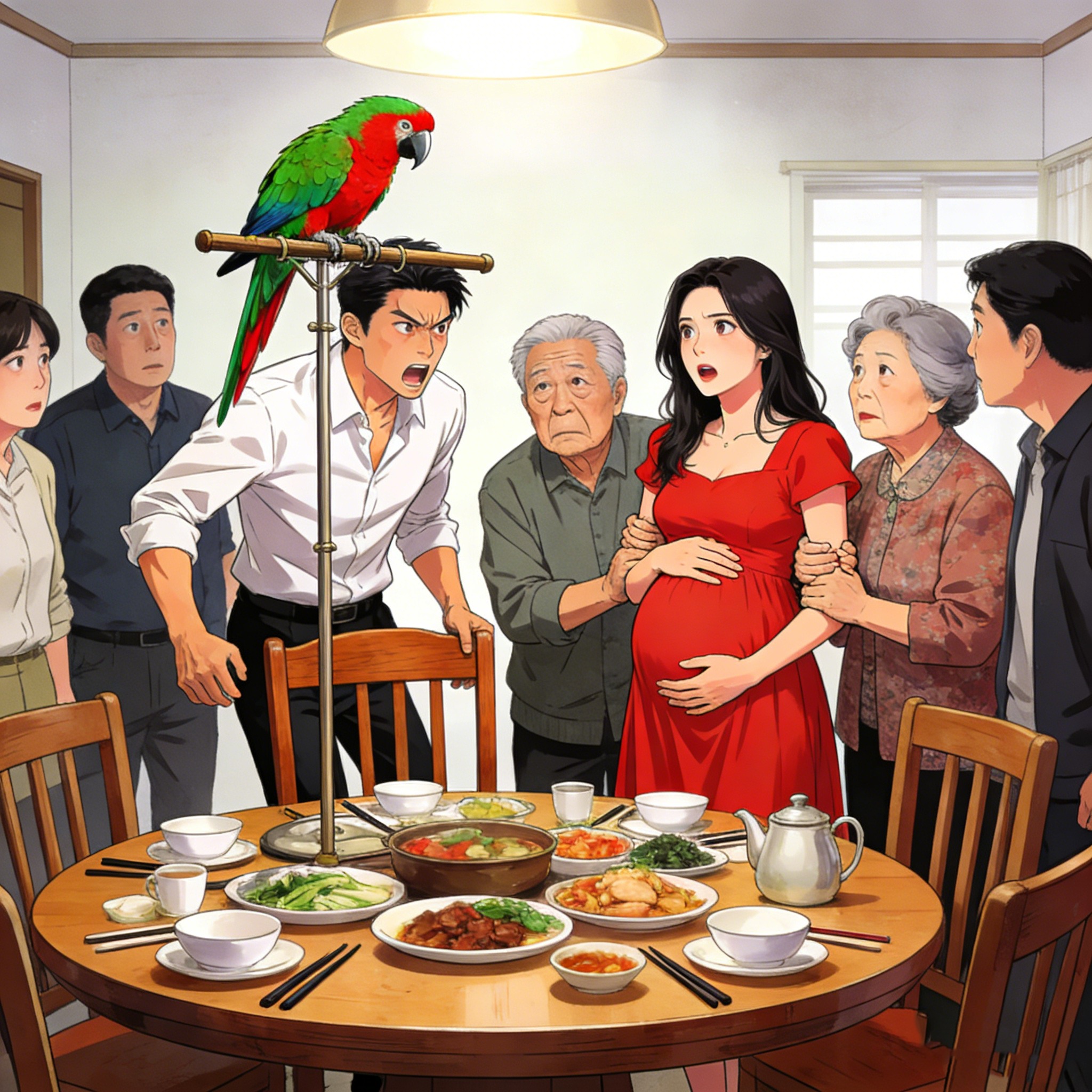 Con Vẹt Đáng Sợ Trong Nhà Chồng Tôi