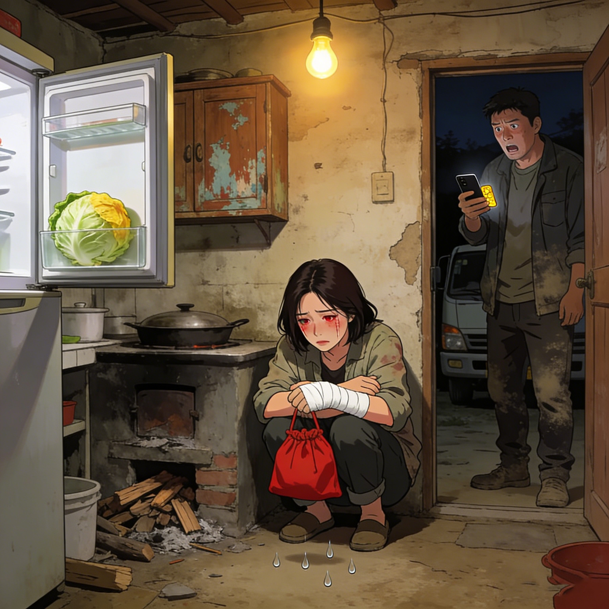 Ba Ngày Chạy Xe Về Nhà, Tôi Thấy Vợ Chỉ Còn 37 Tệ