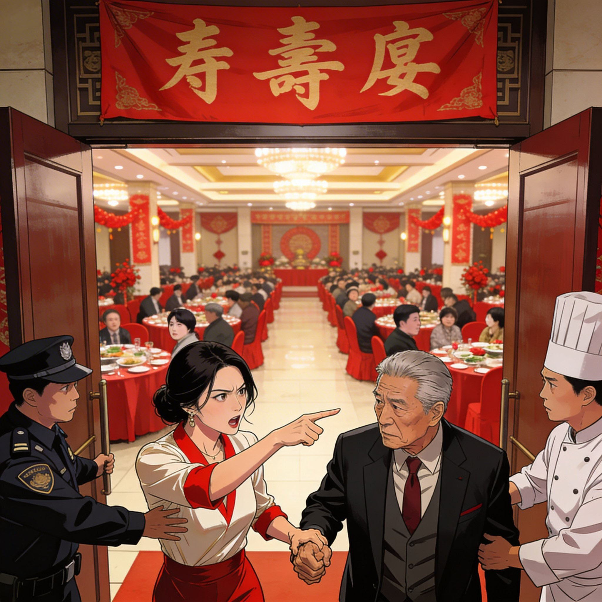 Tiệc Mừng Thọ 60 Tuổi Của Tôi Bị Nhà Hàng Tráo Hải Sâm Thành Rong Biển