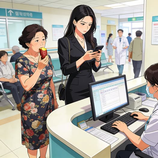 Tiễn cả nhà chồng vào tò ăn cơm