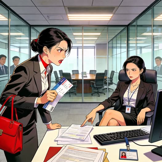 TRƯỚC GIỜ LÊN MÁY BAY, HR TỰ Ý ĐỔI VÉ CỦA TÔI. MỘT TUẦN SAU, CÔ TA HỐI HẬN TỚI PHÁT ĐIÊN