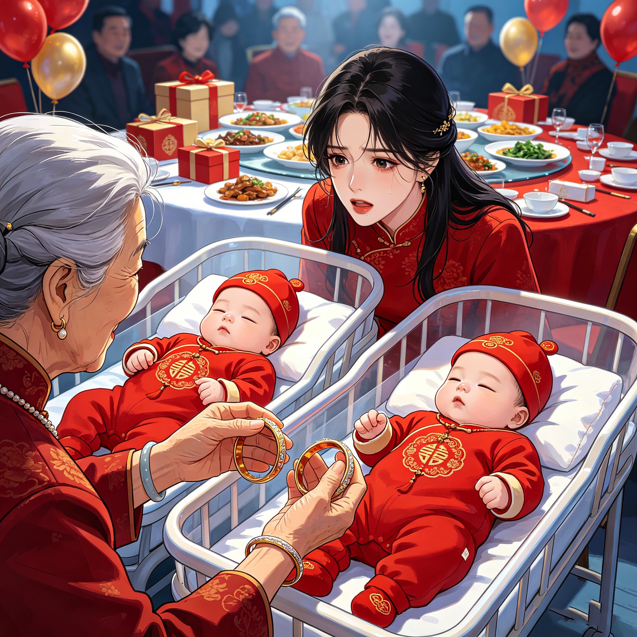 Tiệc Thôi Nôi, Tôi Phát Hiện Con Gái Đeo Vàng Giả