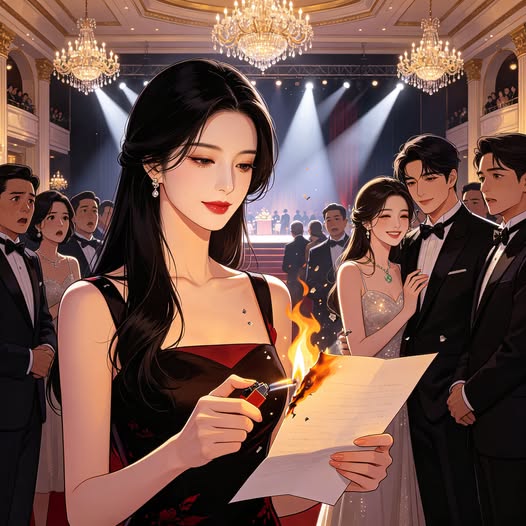 Trong Tiệc Đính Hôn, Tôi Đ ốt Hợp Đồng Trăm Triệu Và Hủy Hôn