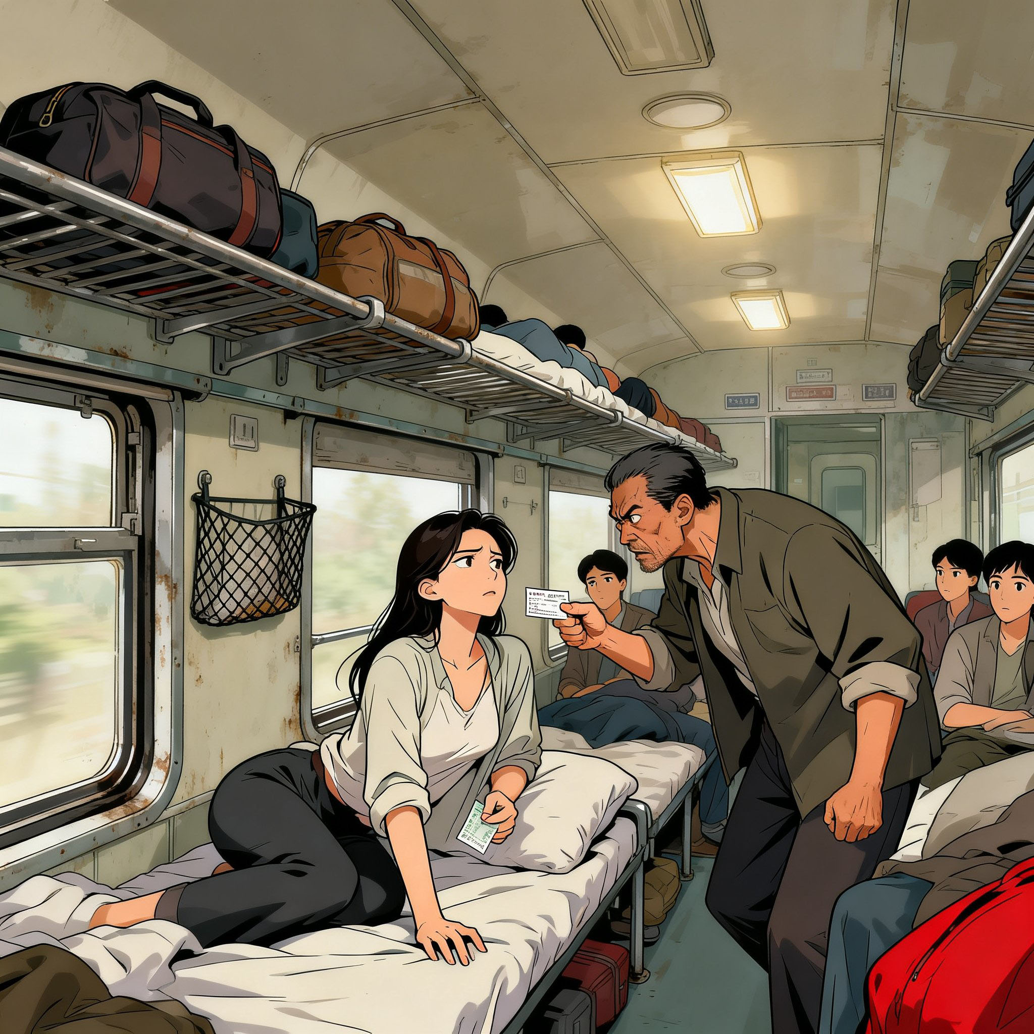 Lên Nhầm Tàu Còn Đòi Chiếm Ghế