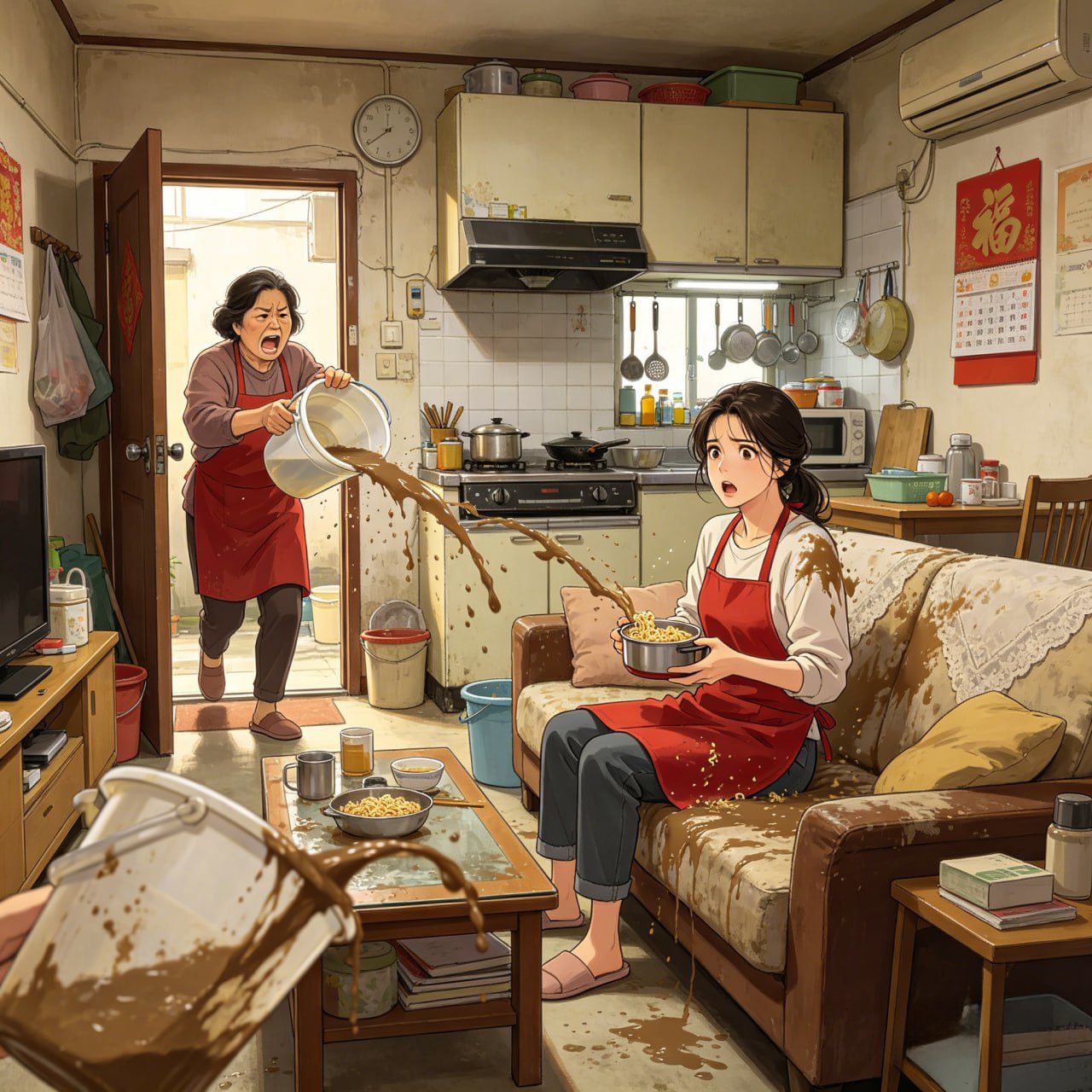 Làm Hỏng Sofa Của Tôi, Tôi Khiến Nhà Cô Ta Bị Niêm Phong