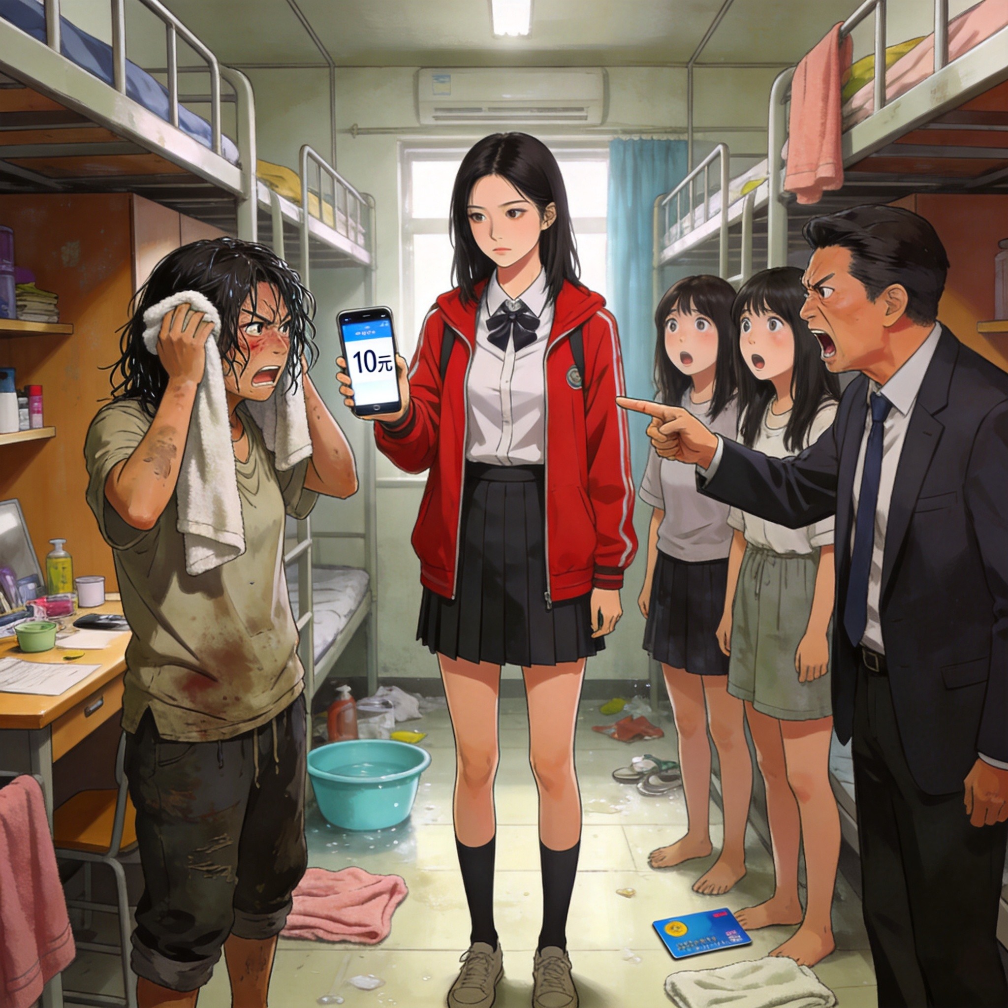 Bạn Cùng Phòng Dùng Ké Thẻ Tắm, Còn Đòi Tôi Trả Tiền