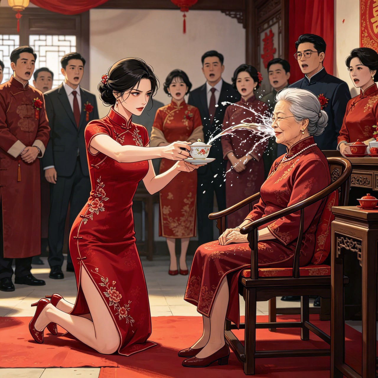 Một Chén Trà, Đoạn Tuyệt Ba Năm