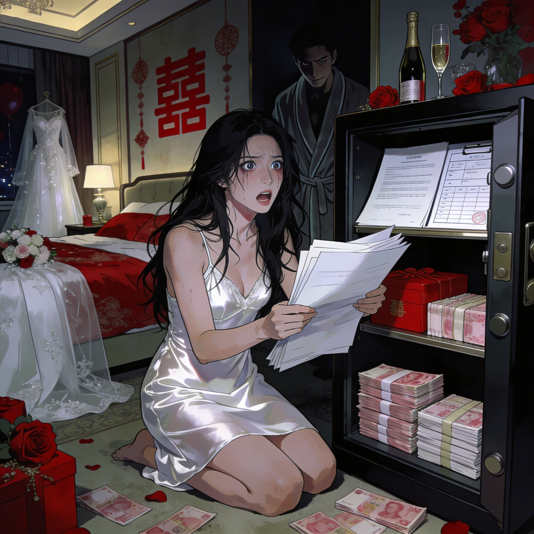 Bia mộ trước ngày cưới