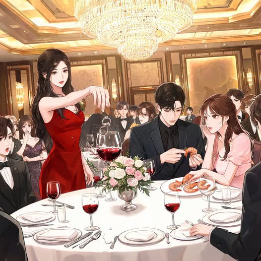Trong Tiệc Đính Hôn, Anh Bóc Tôm Cho Người Khác