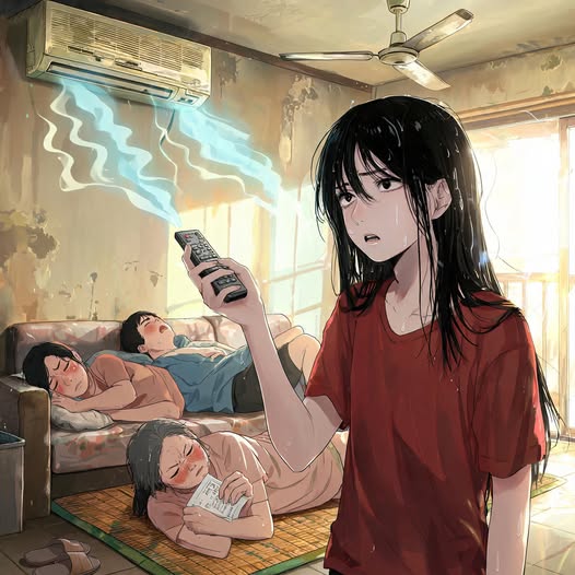 QUAY VỀ NGÀY BÀ NỘI KHÔNG CHỊU BẬT ĐIỀU HÒA