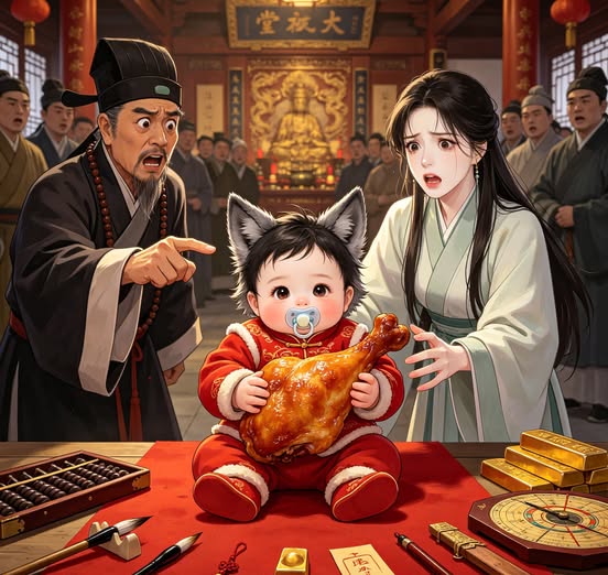 Lén Sinh Con Cho Kẻ Thù, Kết Quả Lộ Tai Sói