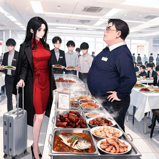 Cuộc tranh cãi ở quầy buffet trưa