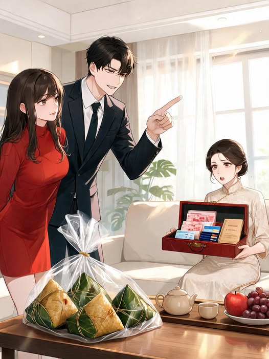 Sính Lễ Bánh Ú Vàng