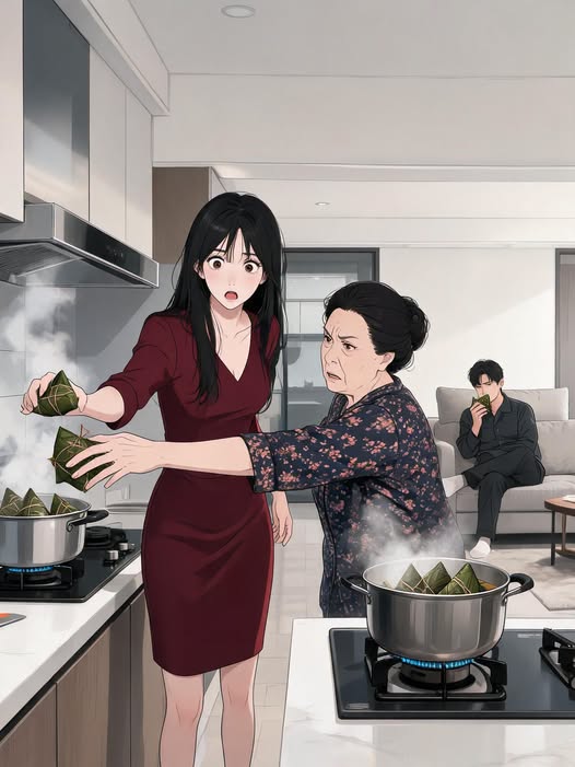 Một Cái Bánh Ú, Tôi Ly Hôn Cả Nhà Chồng
