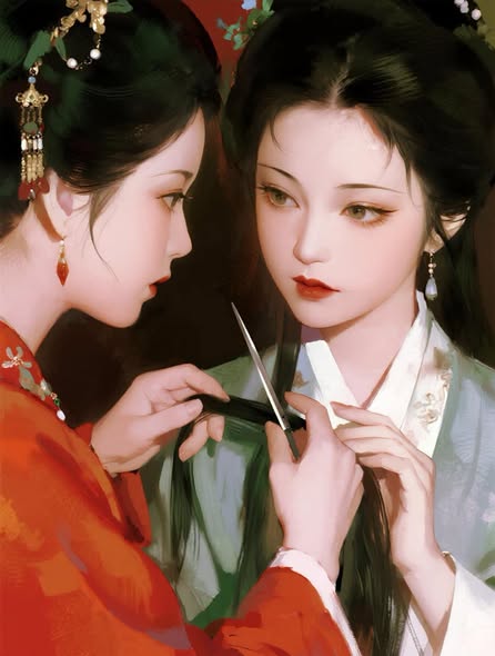 NỮ NHI ĐOẠN TÓC, TA ĐOẠN TÌNH