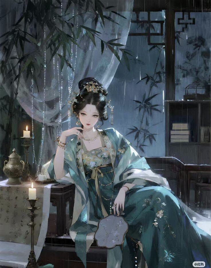 BỨC HỌA ĐỊNH TỘI QUÝ PHI