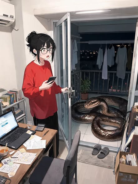 QUỐC BẢO RẮN BÁM LẤY TÔI