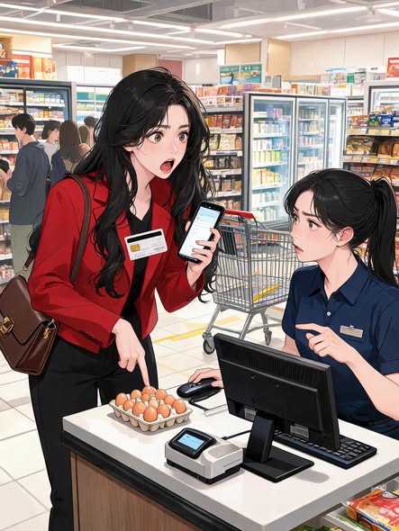 Đi mua trứng, mất 36 vạn