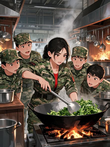 Tân binh biết nấu ăn